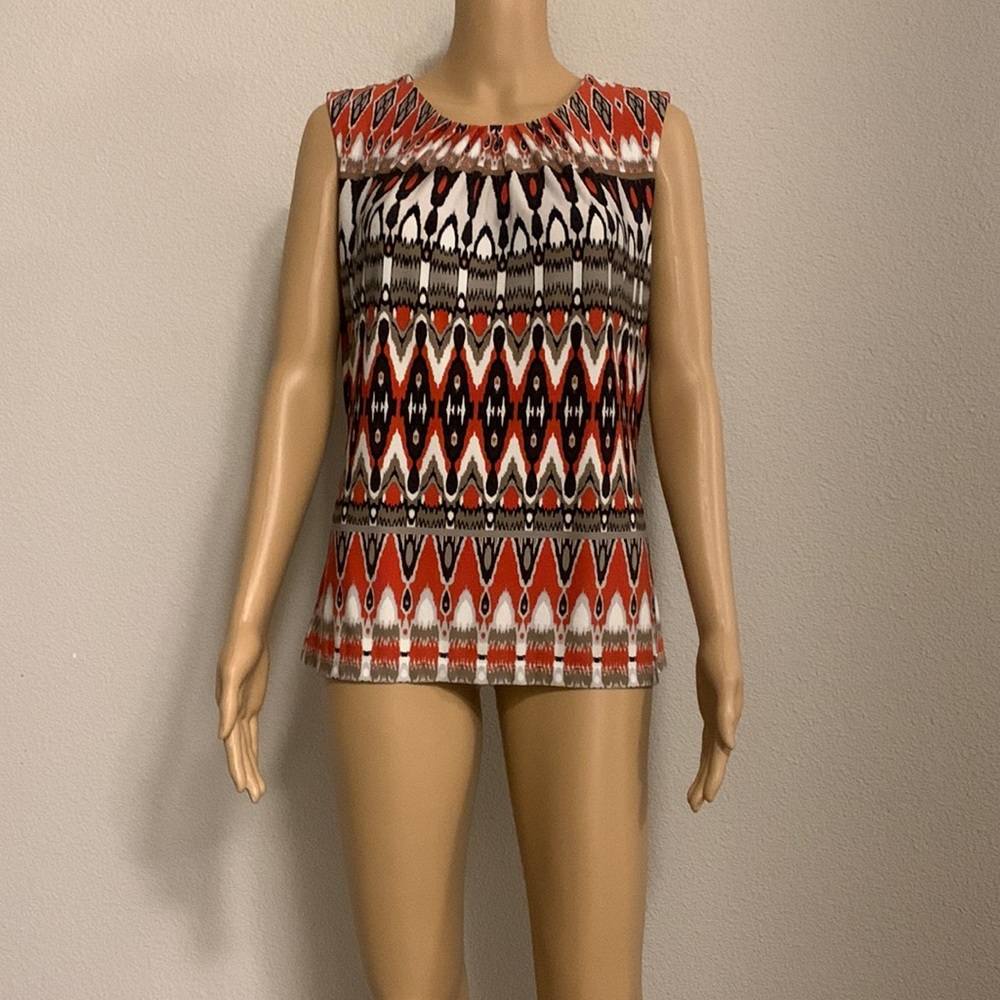 Calvin Klein Sleeveless Top, multicolor, Size L